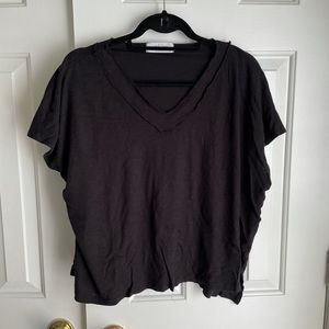 CJLA Black Short Sleeve Candace Top, size Medium